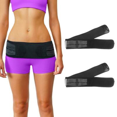 2 Stück Unisex Iliosakral SI Gelenk Hüftgurt Beckenstütze Bandage Ischiasbecken