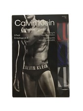 Calvin Klein Intense Power Microfiber Stretch Hip Brief Pack of 3 Multicolor-XL