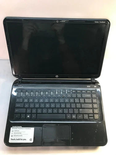 Lot of 2- HP Pavilion Touchsmart 14 SleekBook 14" Intel Celeron- UNTESTED -MZ