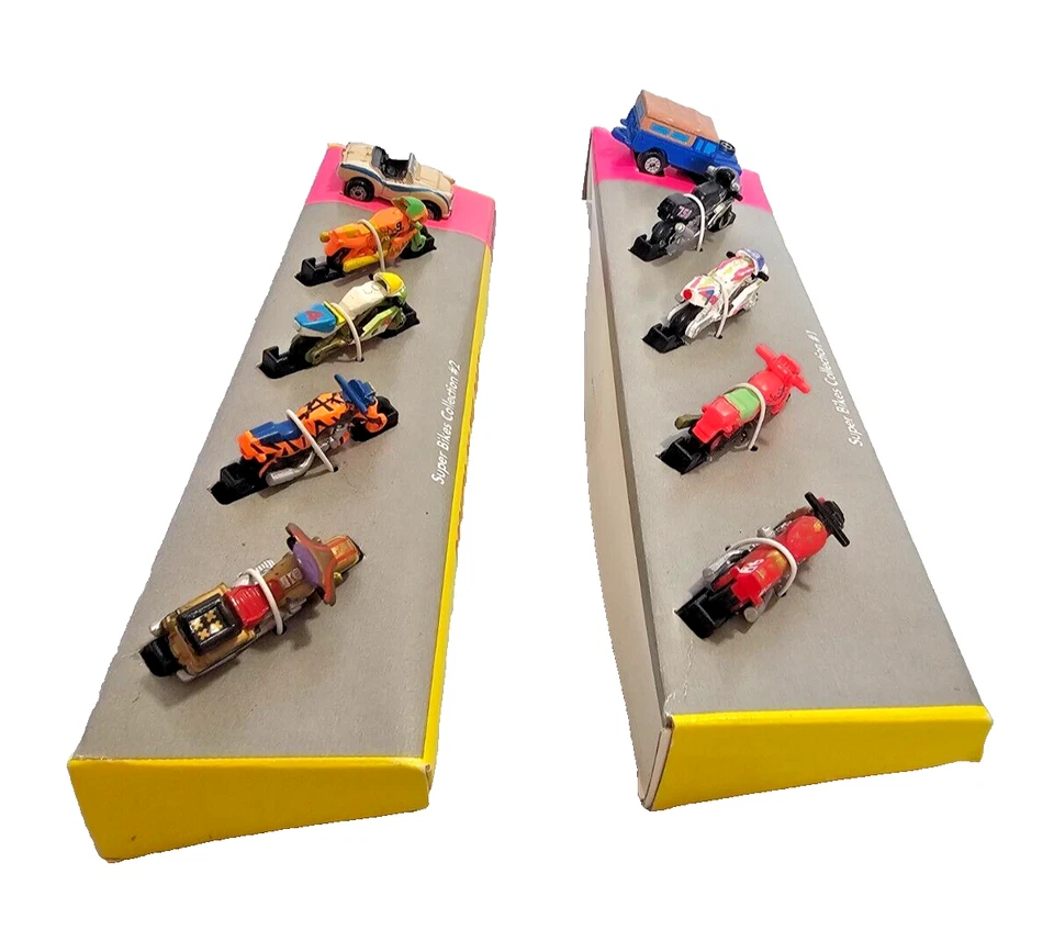 ROCKETS OF THE ROAD - MICRO MACHINES 1992 Super Bikes Collections #1 #2 Racing - Image 4 of 4