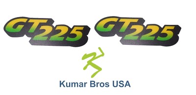 Ricambi Kumar Bros Set Di 2 Decalcomanie Per John Deere LT155 - Foto 12