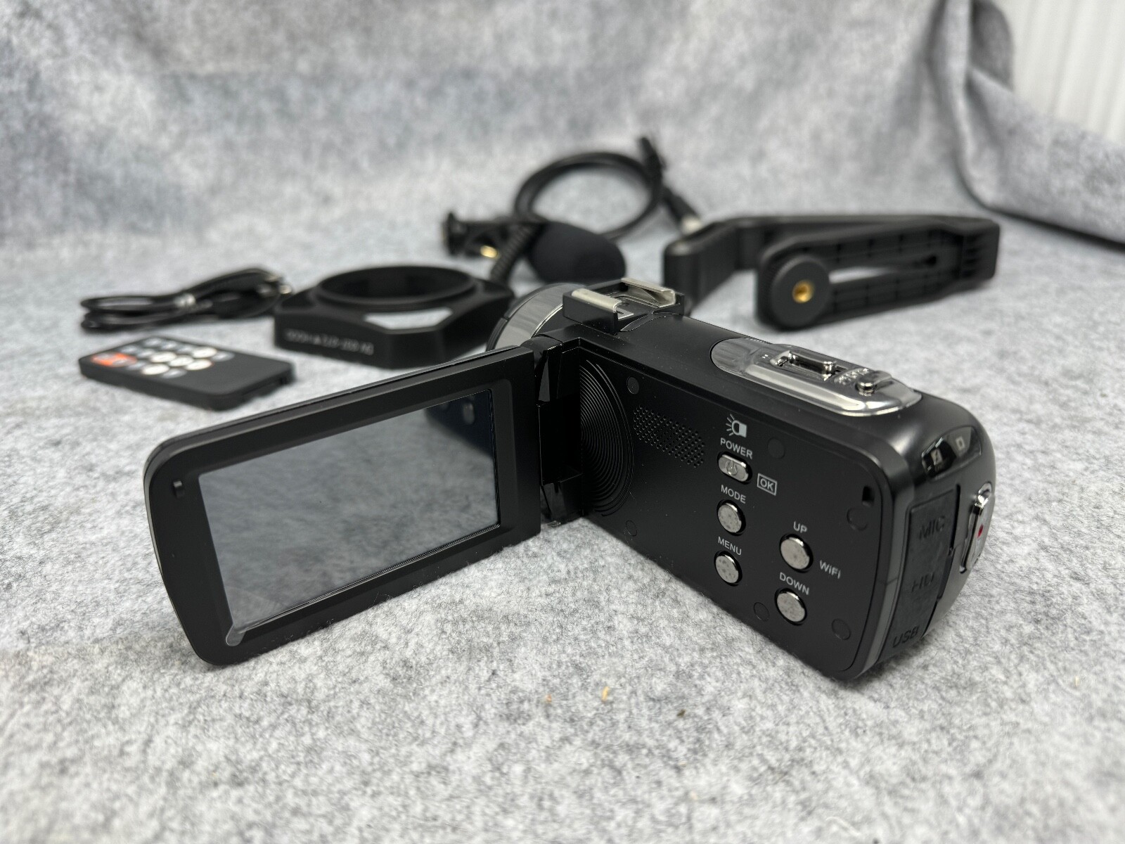 48MP 4K DIGITAL VIDEO CAMERA [UNBRANDED] CAMCORDER WIFI + RECORDING ATTACHMENTS eBay