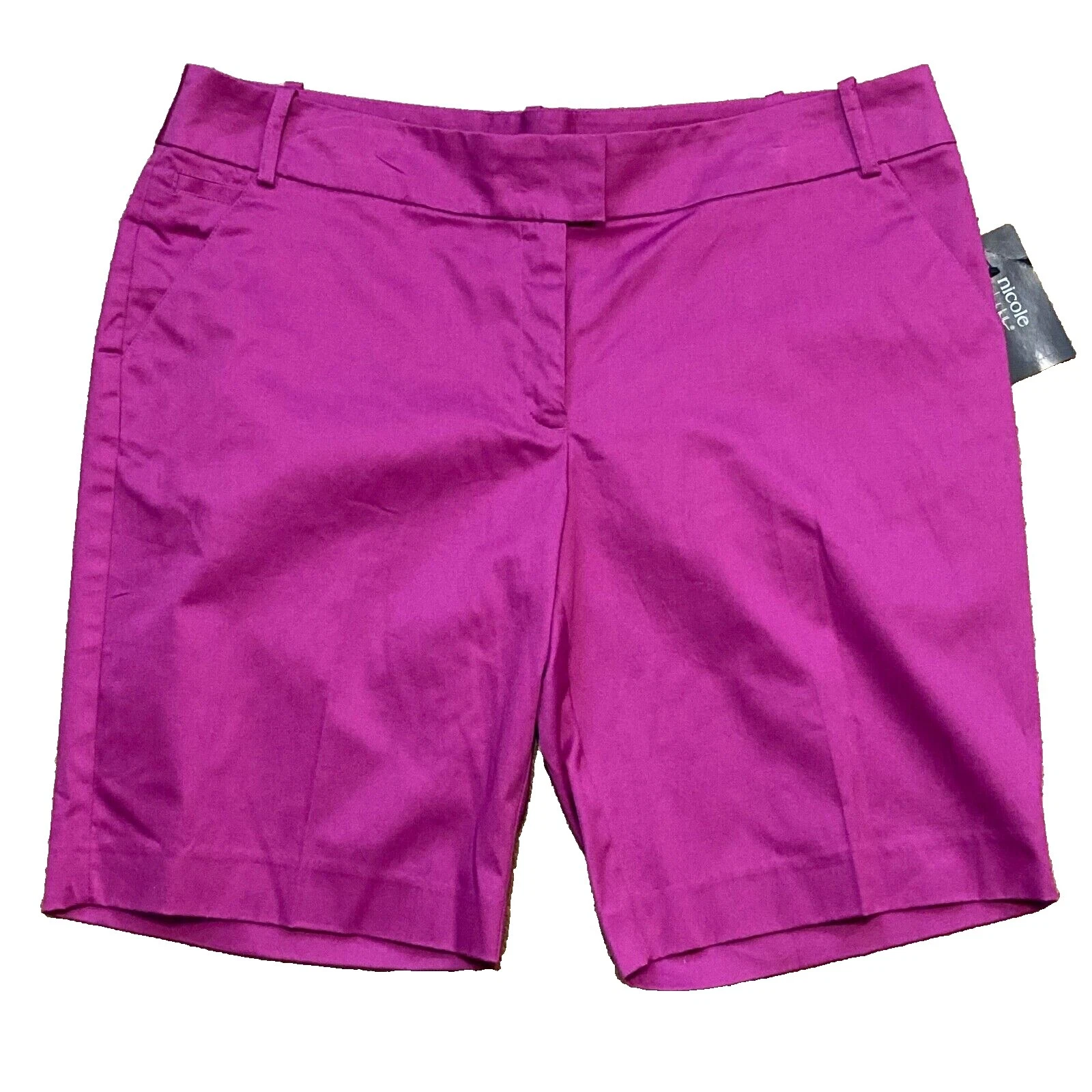 Pantalones cortos para mujer Sólido Nicole Miller