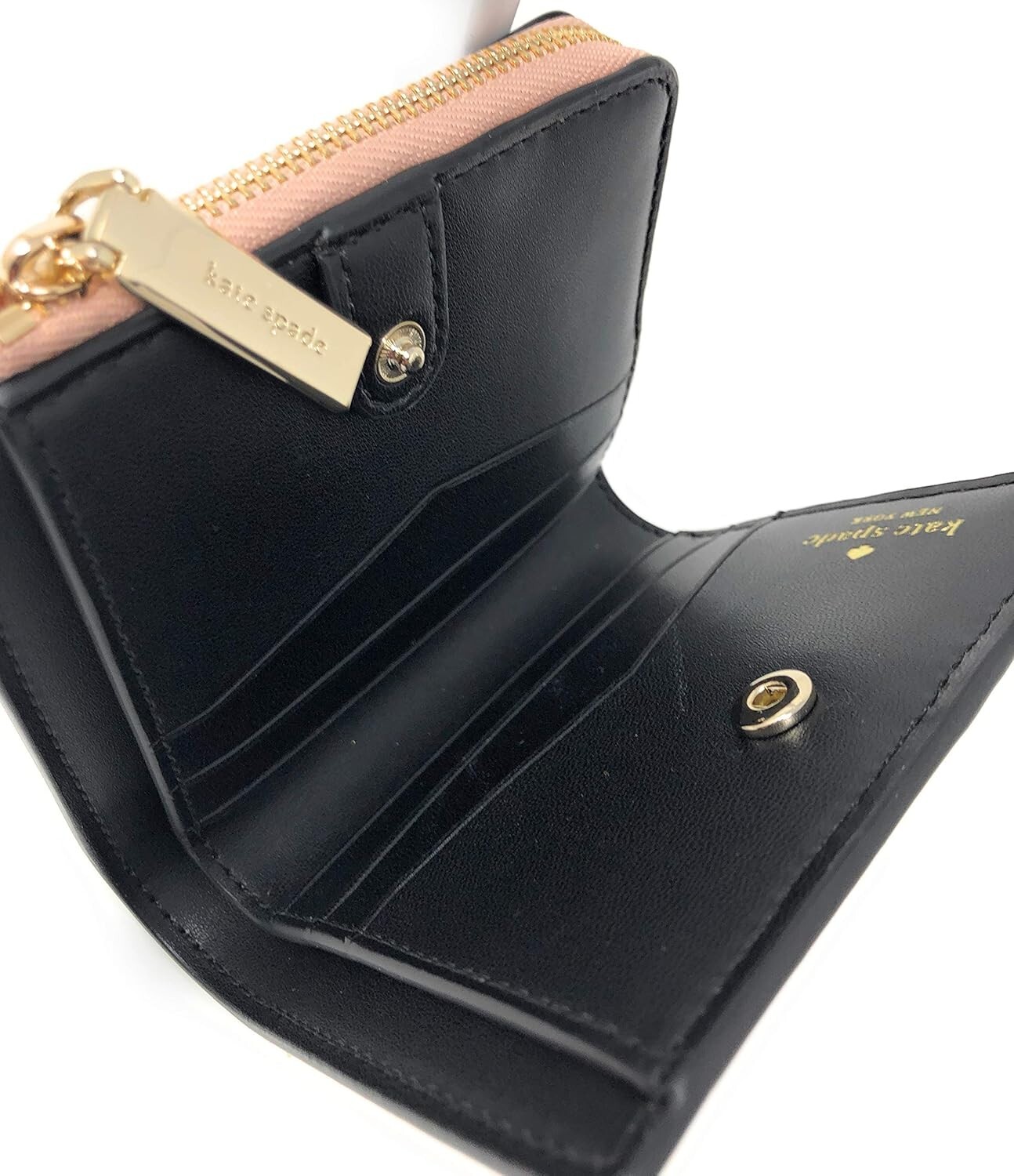 Kate Spade x Disney Minnie Mouse L-Zip Bifold Leather Wallet - Sold Out in Store image 5