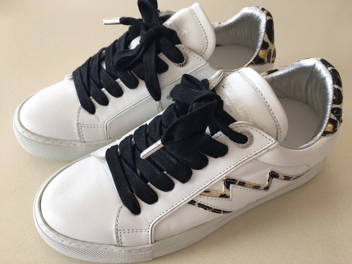 Zadig Voltaire Women s Sneakers Size 36 Animal Print Heels