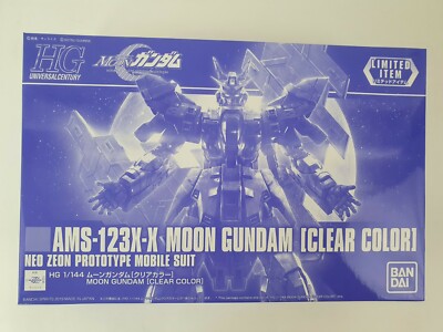 HG 1/144 Moon Gundam Clear Color Mobile Suit Moon Gundam