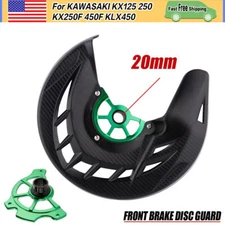 Front Brake Disc Rotor Guard Cover For Kawasaki KX250 KX250F KX450F KLX450R US