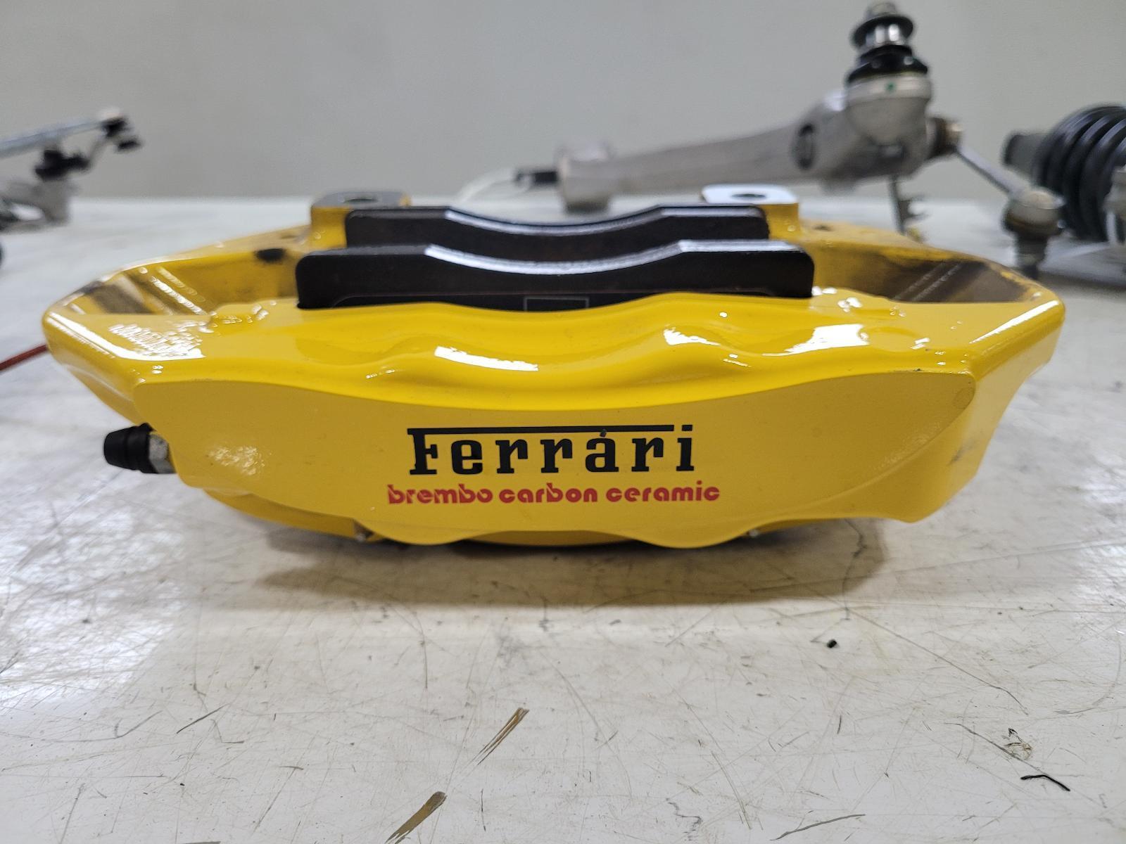 2019 Ferrari Portofino OEM Brembo Driver Front Brake Caliper