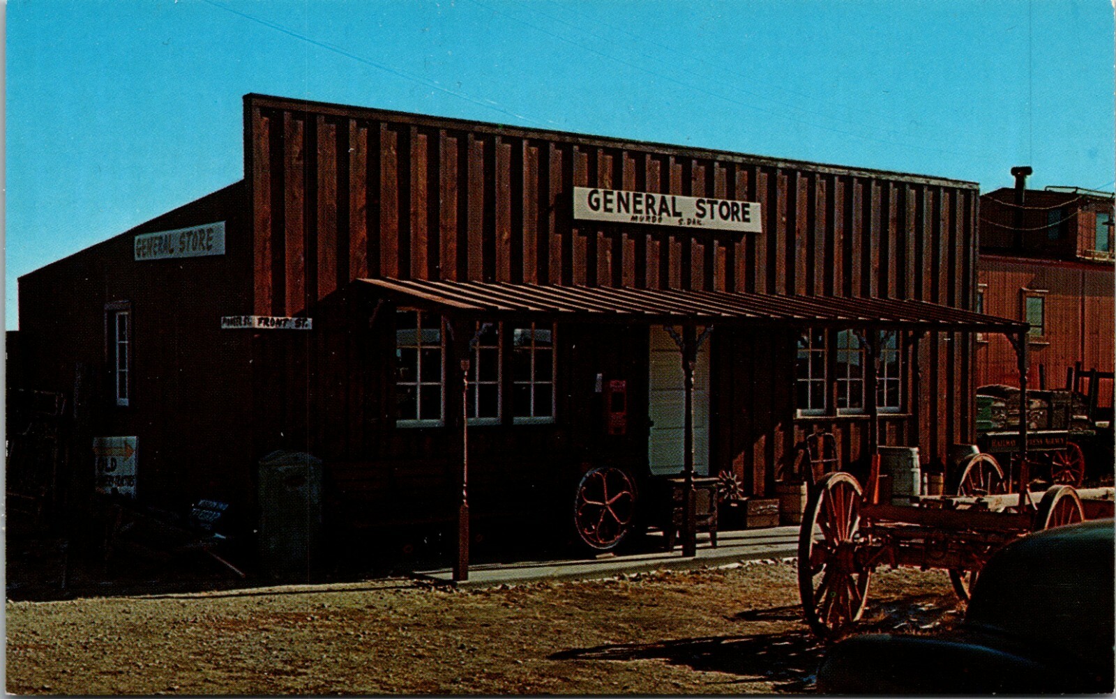 Murdo South Dakota SD General Store Of Early 1900s Pioneer Auto Museum