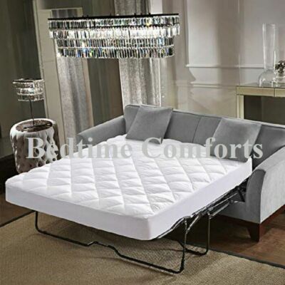 Sofa Bed Pull Out Mattress Protector With Boxed Skirt Various Size S Sofa Bed Pull Out Mattress, Full Size Sofa Bed Fitted Sheet