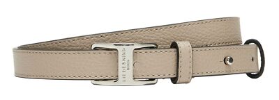 LIEBESKIND BERLIN Lora Small Pebble Belt 1,9 CM W85 Gürtel Stone beige Neu