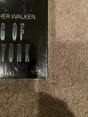 King Of New York 1990 VHS Rare (Live Home Video) Early Release