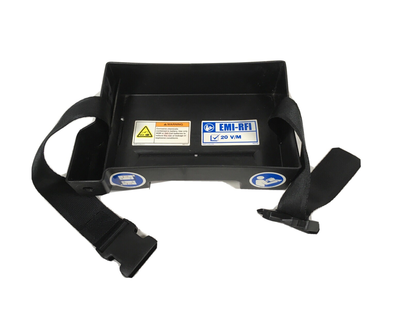 Jazzy 1103 Ultra Power Chair Battery Strap Tray & Harness Holder Plate for Pride eBay
