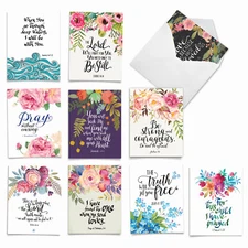 10 Blank All Occasion Cards Pack - Holy Sentiments