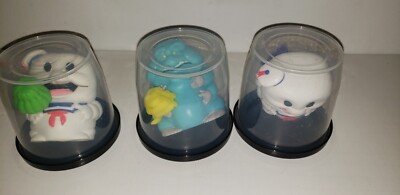 Ghostbusters Ecto-Plasm Ghost Gushers Muncher Collectible Squeezable Figure Lot2