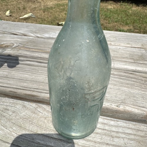 Vintage 1800 bottle water Schenectady, New York W R  green glass - Picture 5 of 5