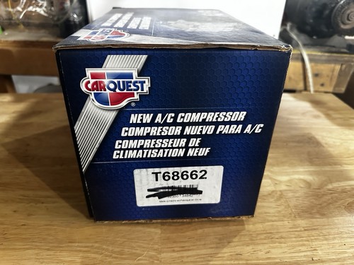 A/C Compressor CARQUEST T68662 fits 07-12 Nissan Sentra 2.0L-L4 - Picture 1 of 2