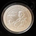 2021 America the Beautiful Tuskegee Airmen 5oz Silver Coin w/Box Coa 21