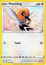 Fletchling 151/189 Darkness Ablaze Pokemon NM