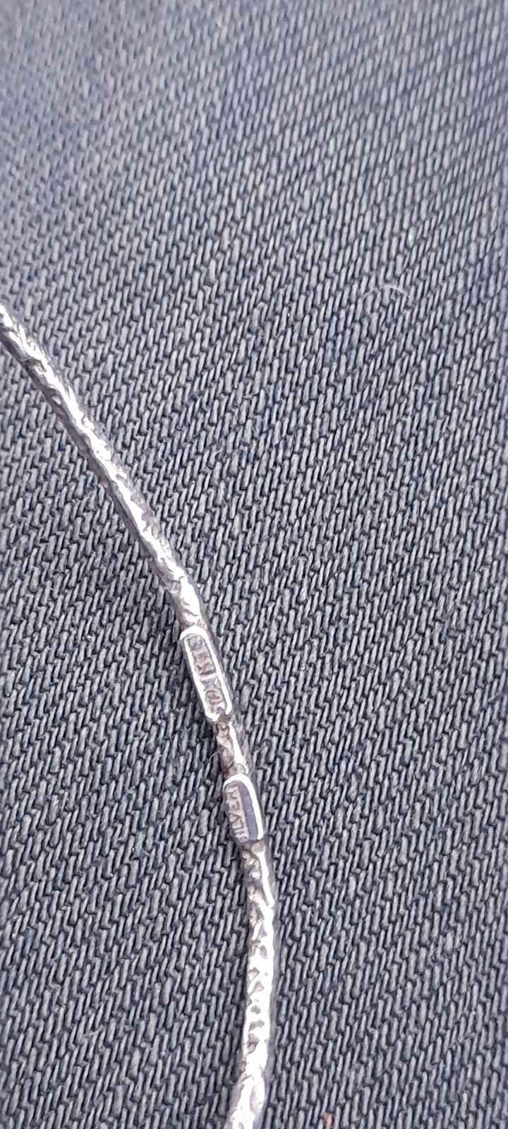 ROUND DIAMOND STACKING BANGLE BRACELET  RUSTIC - image 9