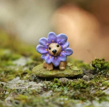 Wee Forest Folk PRETTY POOCH, WFF# A-69, Purple Flower Puppy LTD 2025