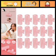 15PCS Hot Roller Clips, Hair Curling Claw Clips, Sectioning Clamps for Long Hair