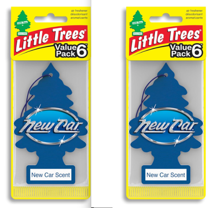 Little Trees 10689 New Car Hanging Air Freshener 12 Pack