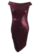 Lauren by Ralph Lauren Women's Sequin Sheath Dress