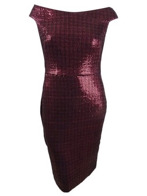 ralph lauren sequin sheath dress Lauren Ralph Lauren Women's Sequined Floral Dress - Navy