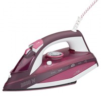 Clatronic DB 3705 Steam Iron Pink Ceramic Plate 0.38L 263857