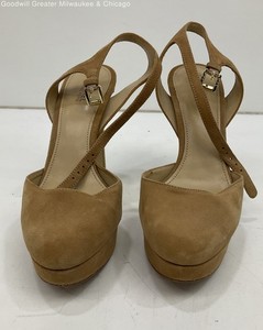 Women's Michael Kors Beige Dress Heels Size 6.5