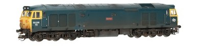 TT3041M Hornby Spur 1:120 TT BR Class 50 Barham 50016 Weathered