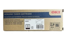 Okidata C610 Black Toner Cartridge Genuine Oki 44315304