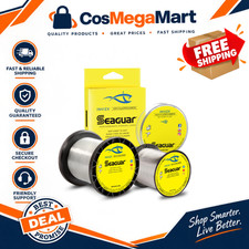 100 Fluorocarbon Fishing Line - Clear, Multi-Species, Casting  Live Bait, Fres