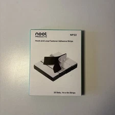 Noot Products 19 Sets 1x4 Inch Hook and Loop Fastener Strips with