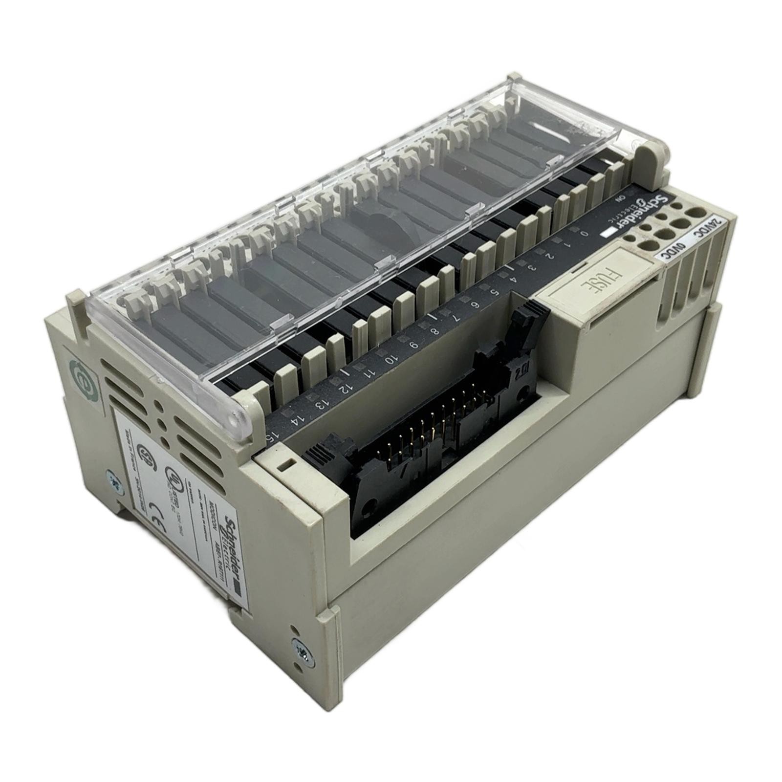 Relay Module Lable ABE7-R16T111 SCHNEIDER ELECTRIC, Schneider Electric Relay Output Module ...
