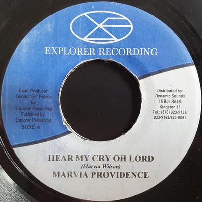 Marvia Providence - Hear My Cry Oh Lord / Stop (Vinyl 7'' - 2004 - JM - Original)