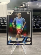 Phil Foden Black 1st Edition /10 Manchester City Topps #47