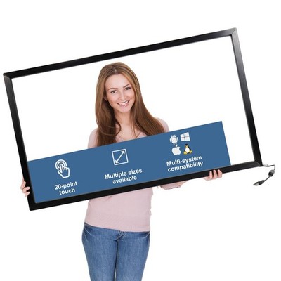 WEILEHAPPY 24-Inch Infrared Touch Frame - Driver-Free Plug & Play Touch Screen