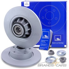 ATE 2x BREMSSCHEIBE Ø280 +RADLAGER+ABS-RING HINTEN FÜR RENAULT TRAFIC 2 BJ 01-14