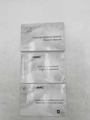 #ad #ad 2021 Chevrolet Silverado 2500 HD 3500 HD Diesel 6.6 Duramax Owner’s Manual $53.99