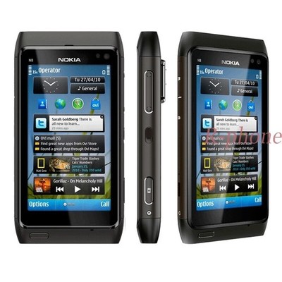 Original Nokia N8 N8-00 3G WIFI GPS 12MP Touchscreen 3.5'' 16GB Smartphone US