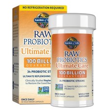 Garden of Life Raw Probiotics for Women and Men with 30 Count Pack 1 