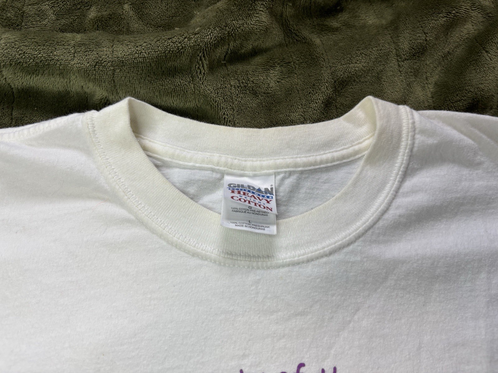 Humane Society Shirt Mens Large White Cat Dog Pet Hot Air Balloon Member Vintage