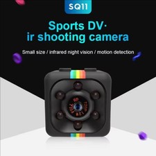 SQ11 Mini Camera with Battery Micro Video Recorder Night Vision Security Cam