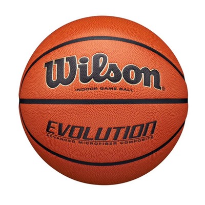WILSON Evolution 29.5  Game Basketball Official Size Indoor Training Ball Grip
