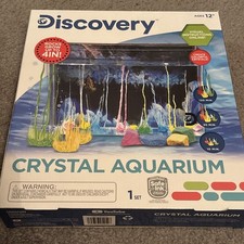 Discovery  Crystal Aquarium Kit Great   Idea New In Box