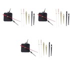 3 Pieces Quartz Clock Mechanism Non Ticking Wall Electronic Movements