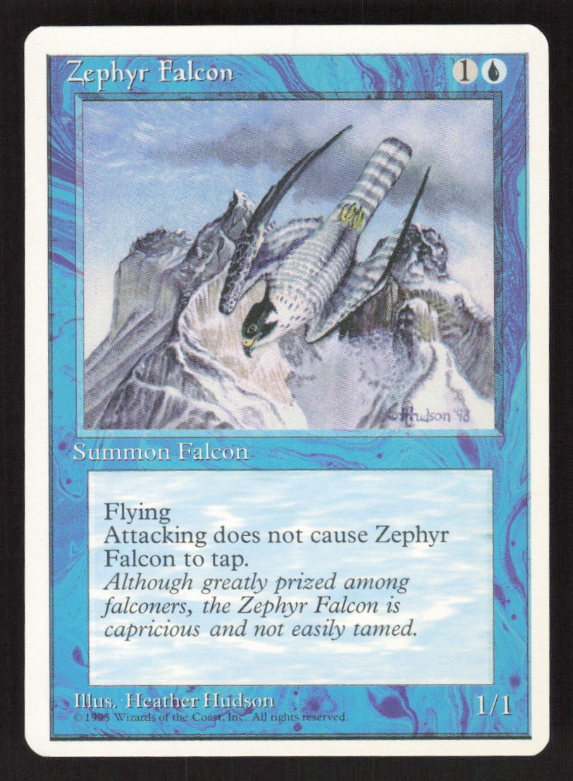 1995 Zephyr Falcon Fourth Edition MTG
