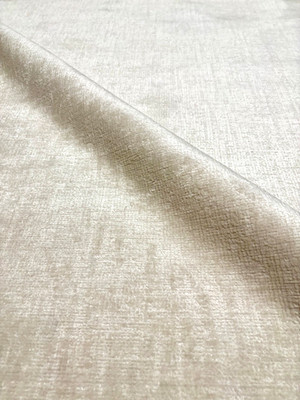 5 Meter cremefarben/creme weicher Chenille Polsterstoff - portofrei